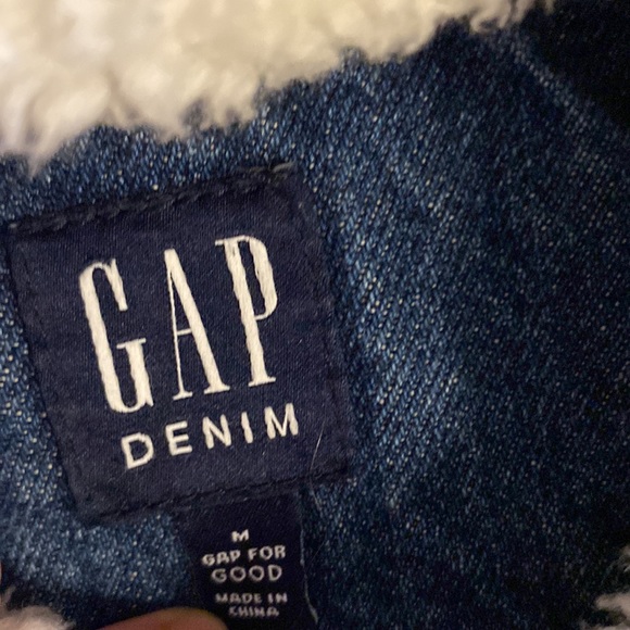 Gap Fleece Jeans Jacket - Picture 4 of 7